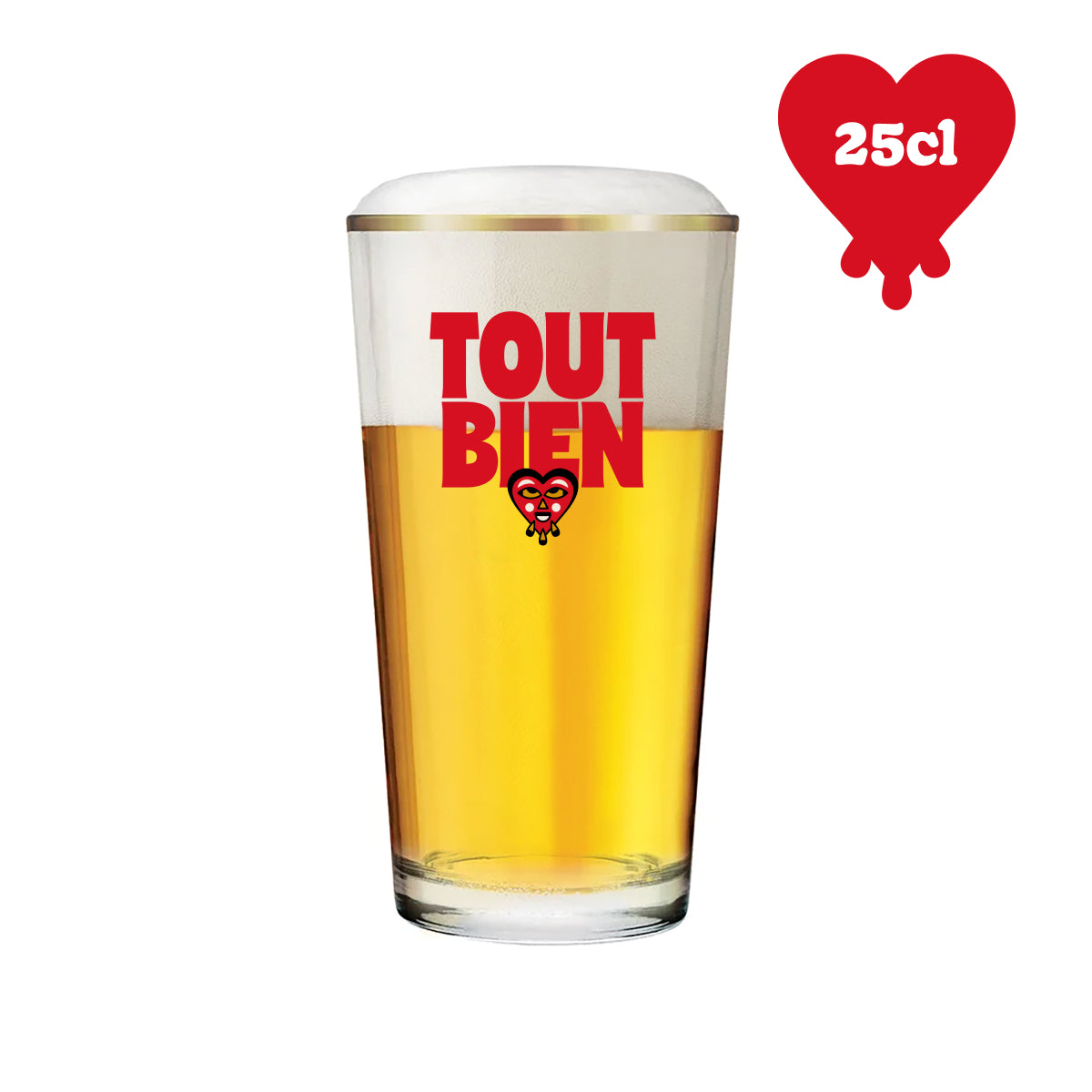 25cl Tout Bien Boerkesglas – Tout Bien Pils