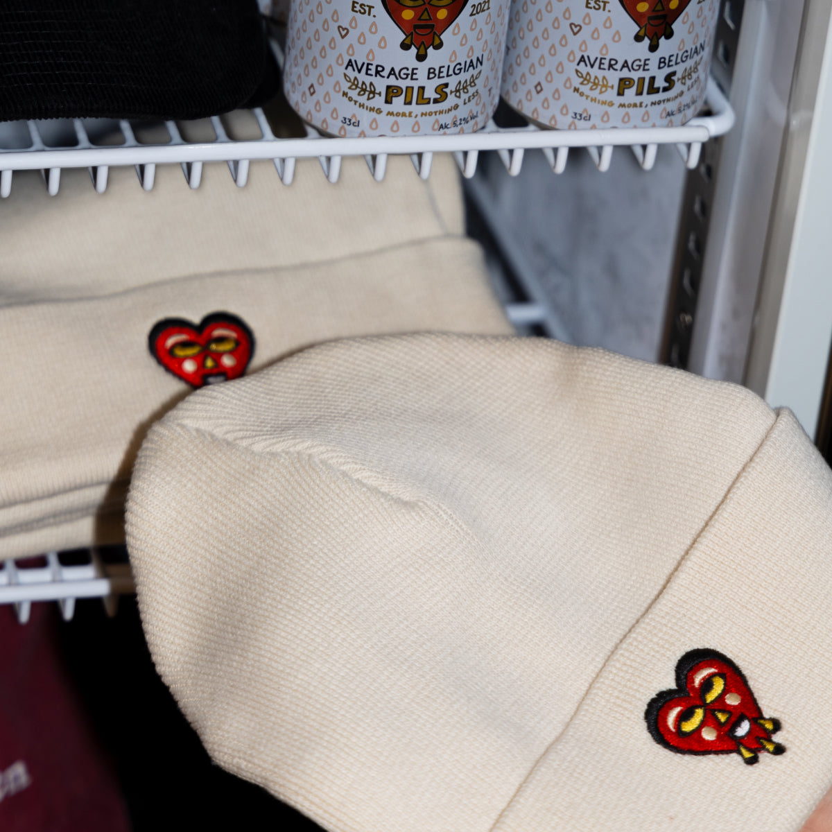 Beige Beanie
