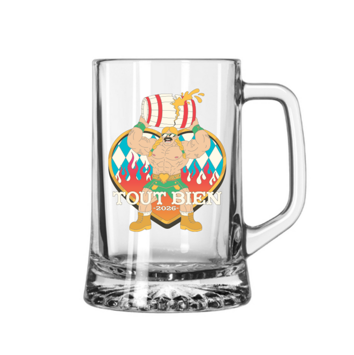Halbes liter Glas 2026