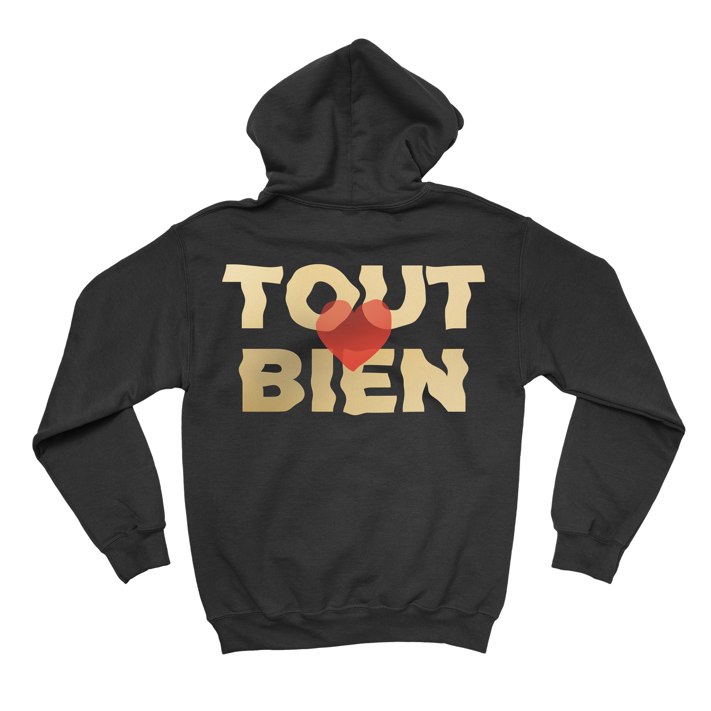 Grafitti Logo Hoodie Black