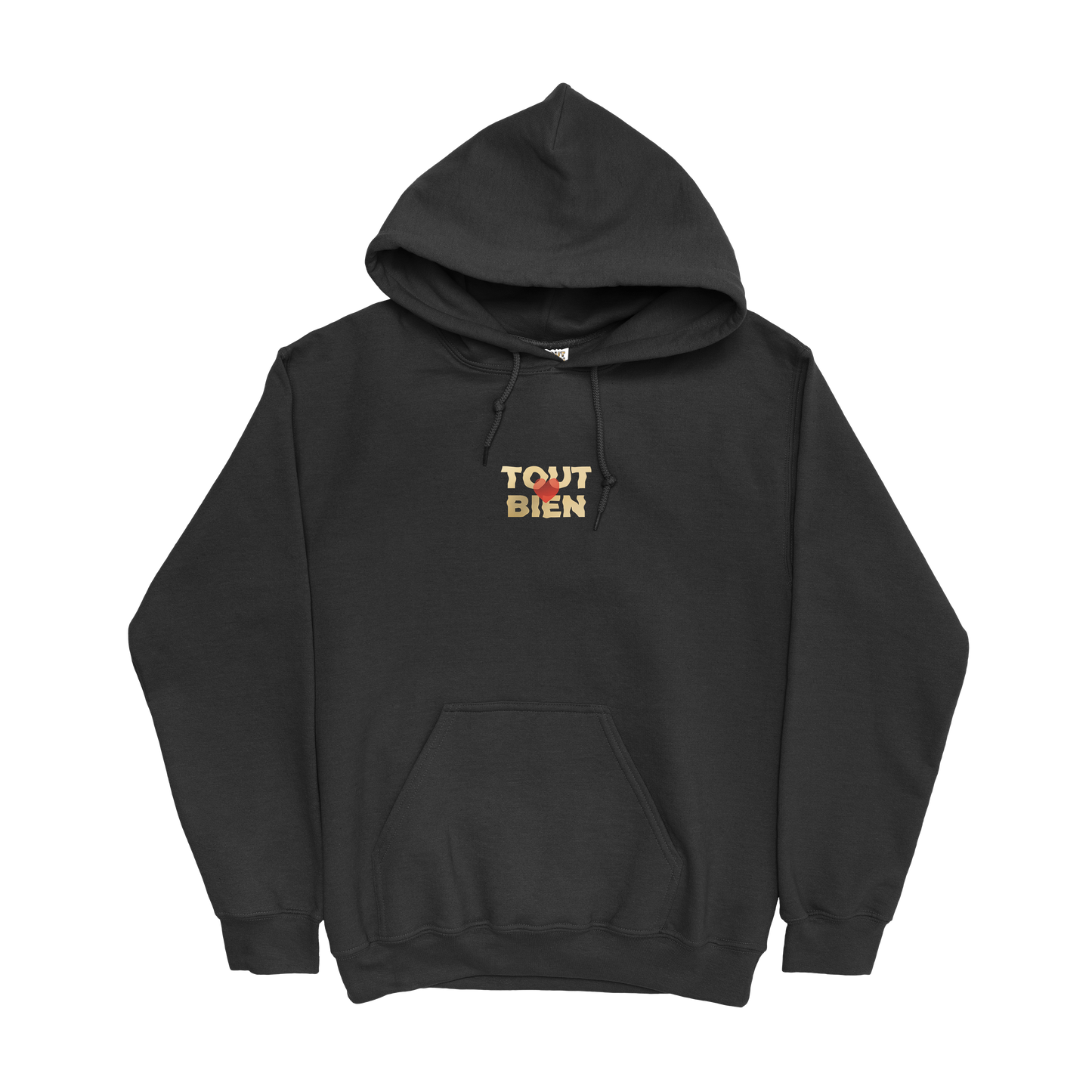 Grafitti Logo Hoodie Black