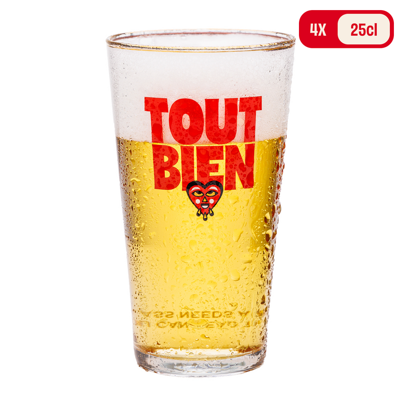 25cl Tout Bien Boerkesglas 4-pack