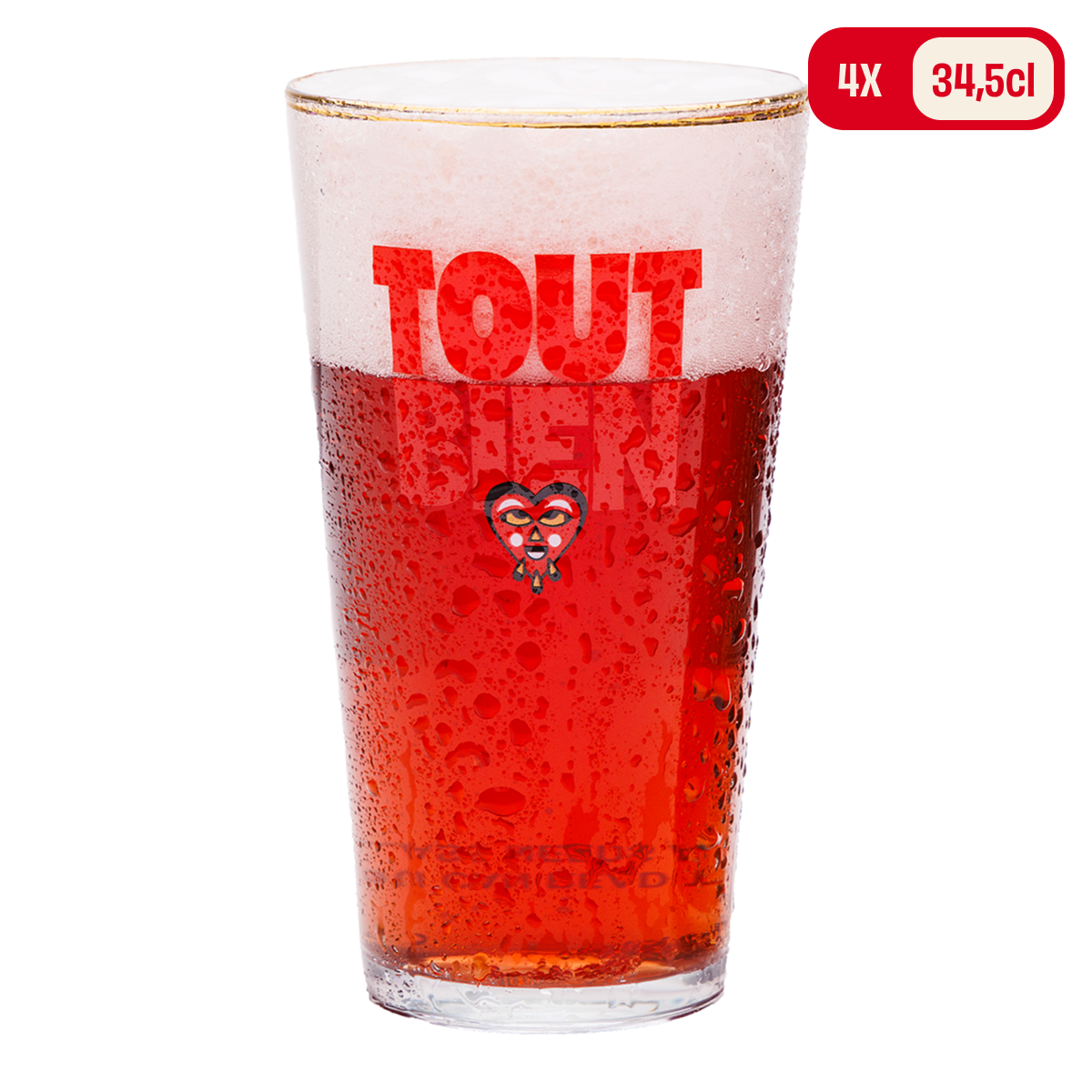 34,5 cl boerkesglas 4-pack