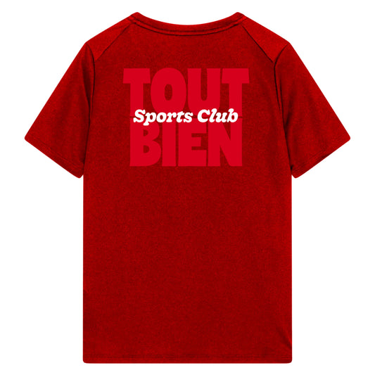 Sports Club Tee Red