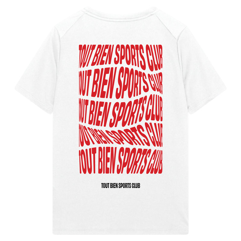 Sports Club Tee White