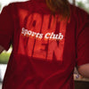 Sports Club Tee Red