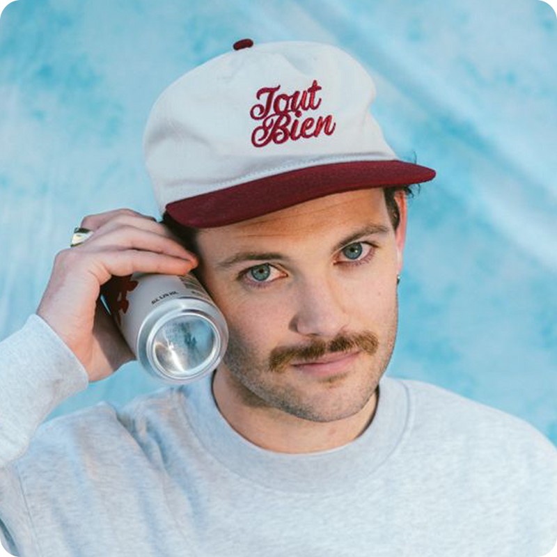 Two coloured cap