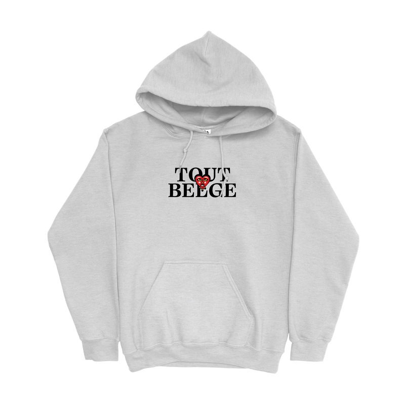 TOUT BELGE hoodie grey