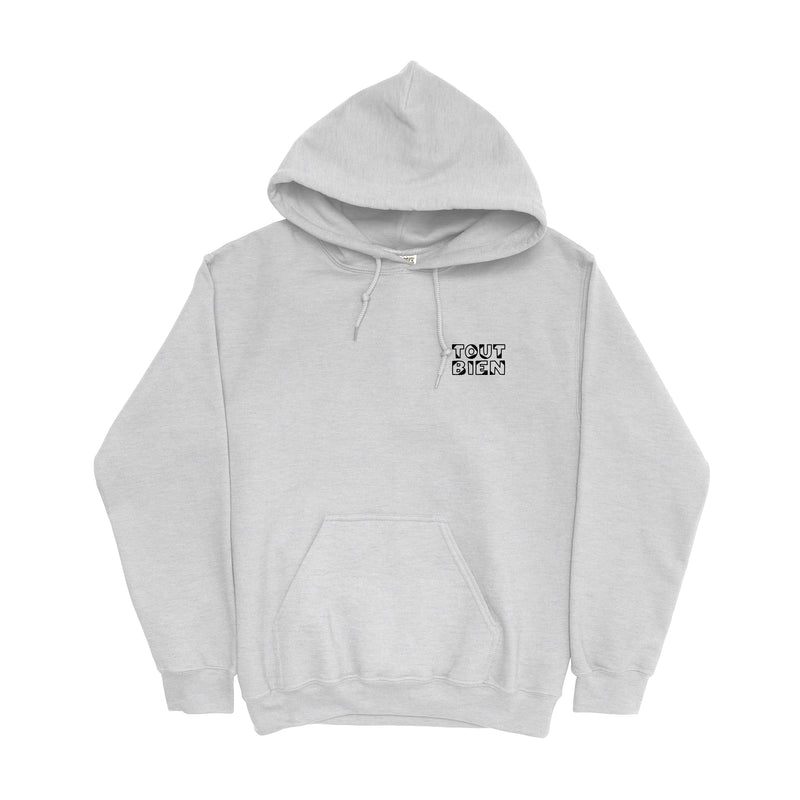 Thirsty Logo Hoodie Grey